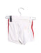 A White Shorts from Adidas in size 3-6M for boy. (Back View)