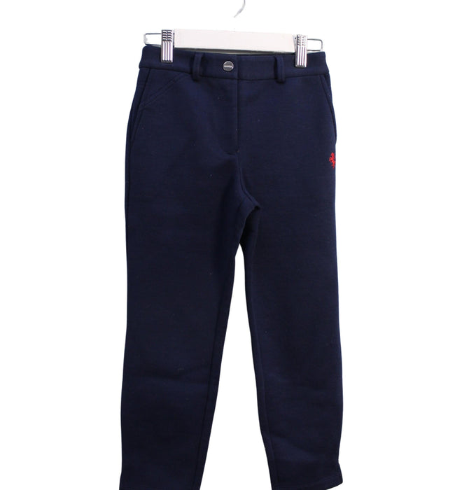 A Navy Casual Pants from Ferrari in size 8Y for boy. (Front View)