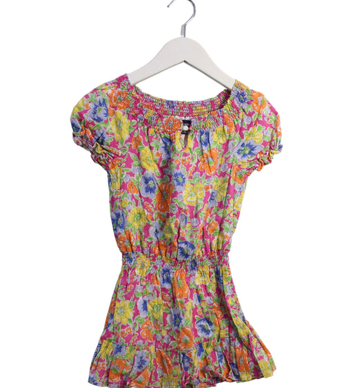 A Multicolour Short Sleeve Dresses from Ralph Lauren in size 3T for girl. (Front View)