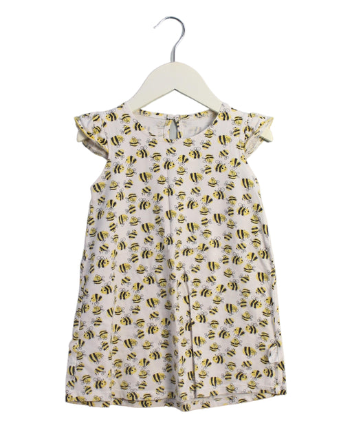 A Ivory Sleeveless Dresses from The Bonnie Mob in size 18-24M for girl. (Front View)
