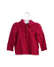 A Pink Long Sleeve Polos from Ralph Lauren in size 6-12M for girl. (Front View)