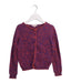 A Purple Cardigans from Seed in size 3T for girl. (Front View)