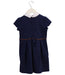A Navy Short Sleeve Dresses from Janie & Jack in size 4T for girl. (Back View)