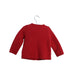 A Red Lightweight Jackets from Petit Bateau in size 18-24M for girl. (Back View)