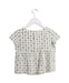 A Ivory Short Sleeve Tops from Bonpoint in size 4T for girl. (Back View)