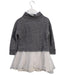 A Grey Sweater Dresses from Crewcuts in size 3T for girl. (Back View)