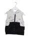 A Grey Outerwear Vests from Mides in size 2T for boy. (Front View)