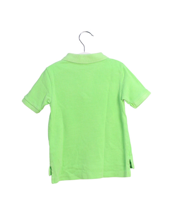 A Green Short Sleeve Polos from Polo Ralph Lauren in size 12-18M for boy. (Back View)