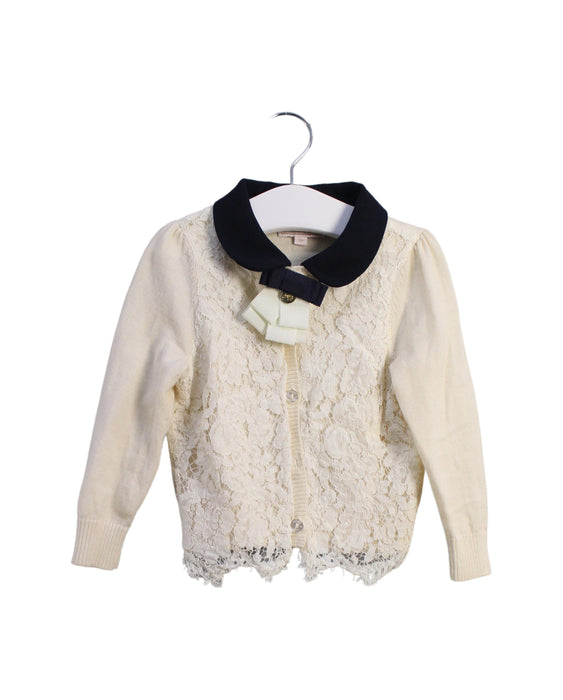 A Ivory Cardigans from Nicholas & Bears in size 2T for girl. (Front View)