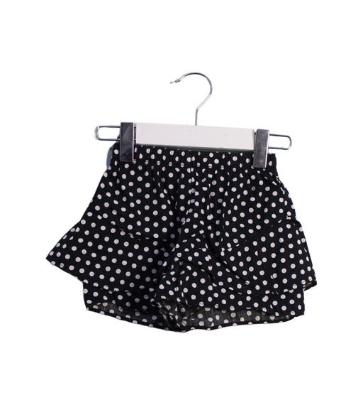 A Black Skorts from Momonittu in size 12-18M for girl. (Front View)