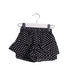 A Black Skorts from Momonittu in size 12-18M for girl. (Front View)