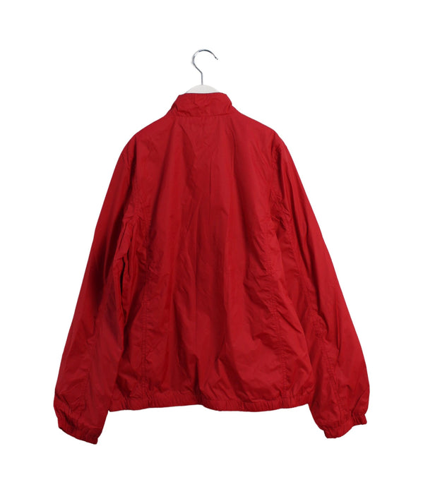 A Red Lightweight Jackets from Calvin Klein in size 14Y for boy. (Back View)