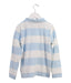 A Blue Long Sleeve Polos from Monoprix in size 6T for boy. (Back View)