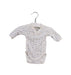 A White Bodysuits from Petit Bateau in size Newborn for girl. (Front View)