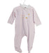 A Pink Onesies from Lapinou in size 6-12M for girl. (Front View)