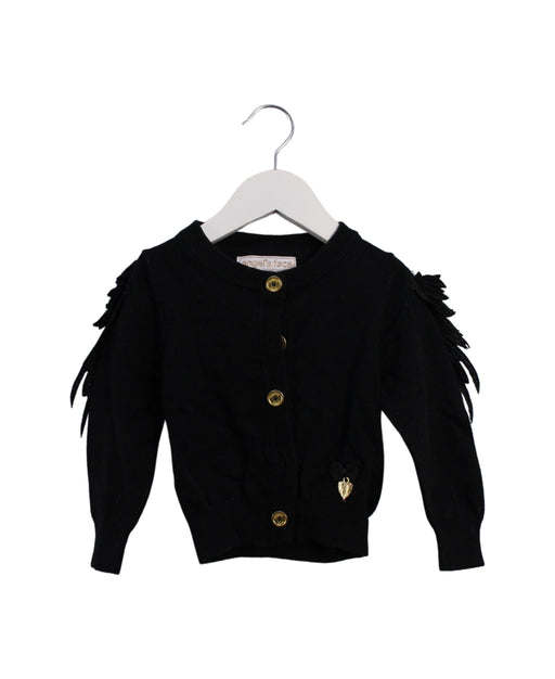 A Black Cardigans from Angel's Face in size 12-18M for girl. (Front View)