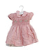 A Pink Short Sleeve Dresses from Harrods in size 3T for girl. (Front View)