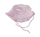 A Pink Sun Hats from Chateau de Sable in size O/S for girl. (Front View)