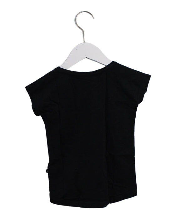 A Black Short Sleeve T Shirts from Molo in size 4T for girl. (Back View)