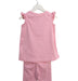 A Pink Shorts Sets from Hanna Andersson in size 5T for girl. (Back View)
