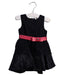 A Navy Sleeveless Dresses from Armani in size 6-12M for girl. (Front View)