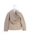 A Beige Puffer/Quilted Jackets from Bonpoint in size 2T for girl. (Back View)