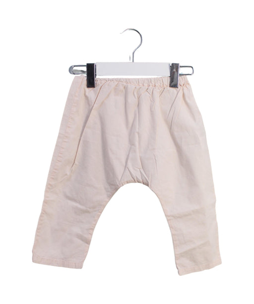 A Pink Casual Pants from Bonpoint in size 12-18M for girl. (Front View)