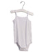 A White Sleeveless Bodysuits from Vertbaudet in size 12-18M for girl. (Front View)