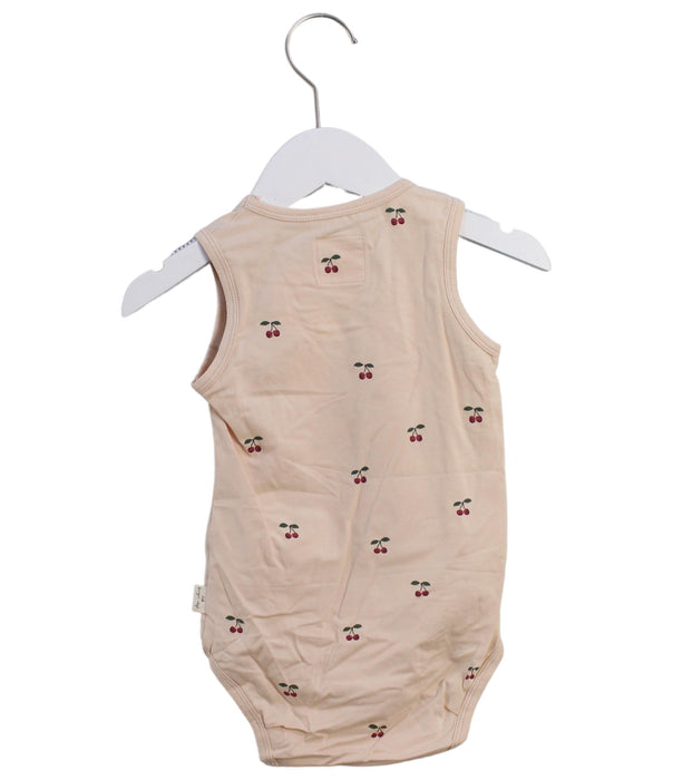 A Peach Sleeveless Bodysuits from Konges Sløjd in size 12-18M for girl. (Back View)