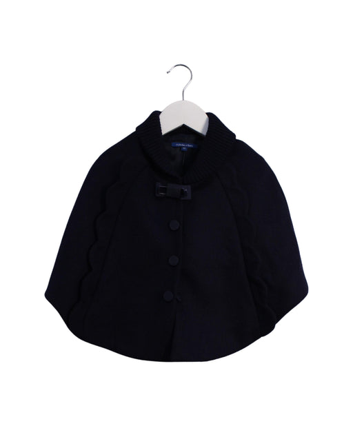 A Navy Capes & Ponchos from Nicholas & Bears in size 3T for girl. (Front View)