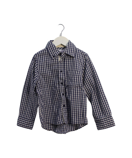 A Navy Shirts from Little Mercerie in size 2T for boy. (Front View)