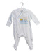 A Blue Onesies from Chicco in size 0-3M for boy. (Front View)