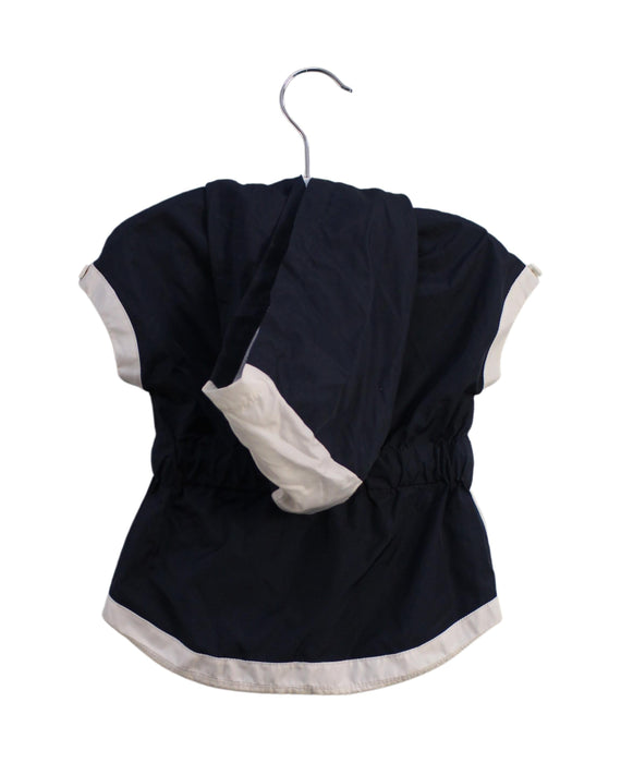A Navy Lightweight Jackets from Nicholas & Bears in size 6-12M for girl. (Back View)