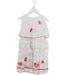 A White Sleeveless Dresses from 100% Capri in size 4T for girl. (Front View)