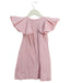 A Pink Short Sleeve Dresses from Fendi in size 4T for girl. (Back View)