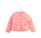A Pink Puffer/Quilted Jackets from Jacadi in size 5T for girl. (Front View)
