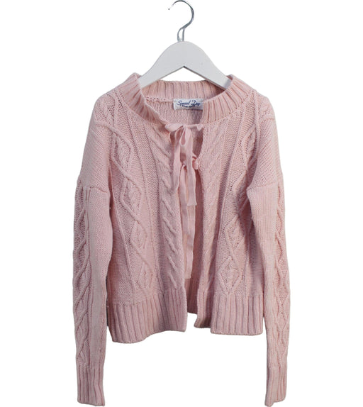 A Pink Cardigans from Special Day in size 12Y for girl. (Front View)