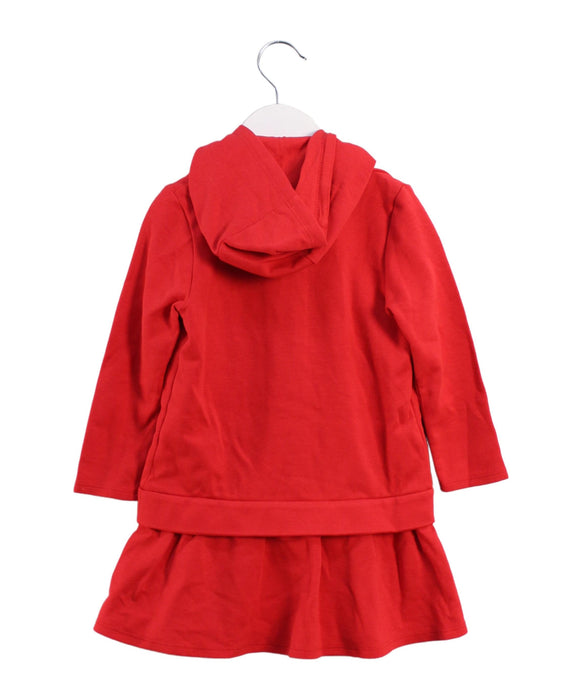 A Red Sweater Dresses from Little Marc Jacobs in size 2T for girl. (Back View)