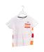 A White Short Sleeve T Shirts from Armani in size 3T for boy. (Front View)