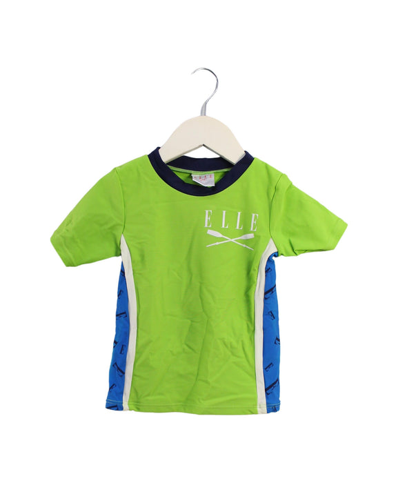 A Green Active Tops from ELLE in size 4T for boy. (Front View)