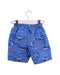 A Blue Swim Shorts from i play in size 12-18M for boy. (Back View)