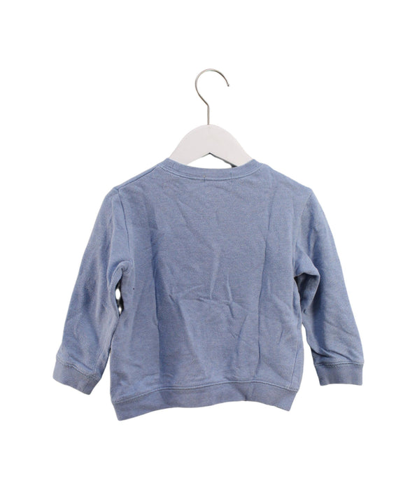 A Blue Crewneck Sweatshirts from Stella McCartney in size 4T for boy. (Back View)