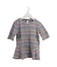 A Grey Short Sleeve Dresses from Tea in size 6T for girl. (Front View)