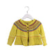 A Yellow Cardigans from Tea in size 3T for girl. (Front View)