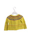 A Yellow Cardigans from Tea in size 3T for girl. (Back View)