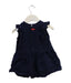 A Navy Sleeveless Dresses from Catimini in size 6-12M for girl. (Back View)