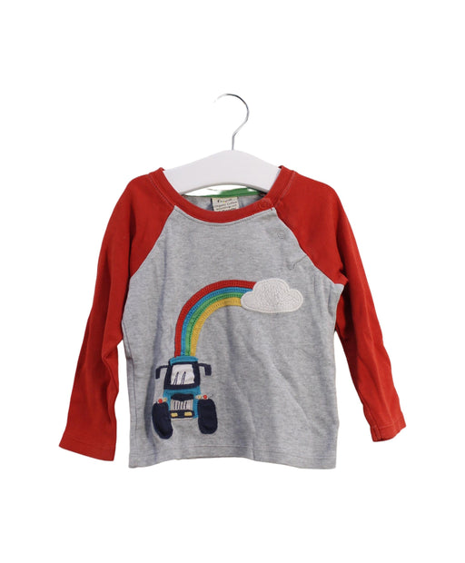 A Grey Long Sleeve Tops from Frugi in size 12-18M for boy. (Front View)