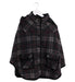 A Black Capes & Ponchos from Nicholas & Bears in size 8Y for girl. (Front View)