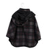 A Black Capes & Ponchos from Nicholas & Bears in size 8Y for girl. (Back View)