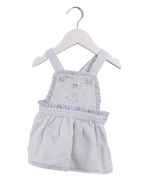 A Blue Overall Dresses from Nicholas & Bears in size 0-3M for girl. (Front View)